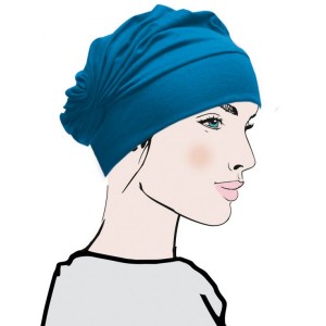 Turban EMERAUDE turquoise